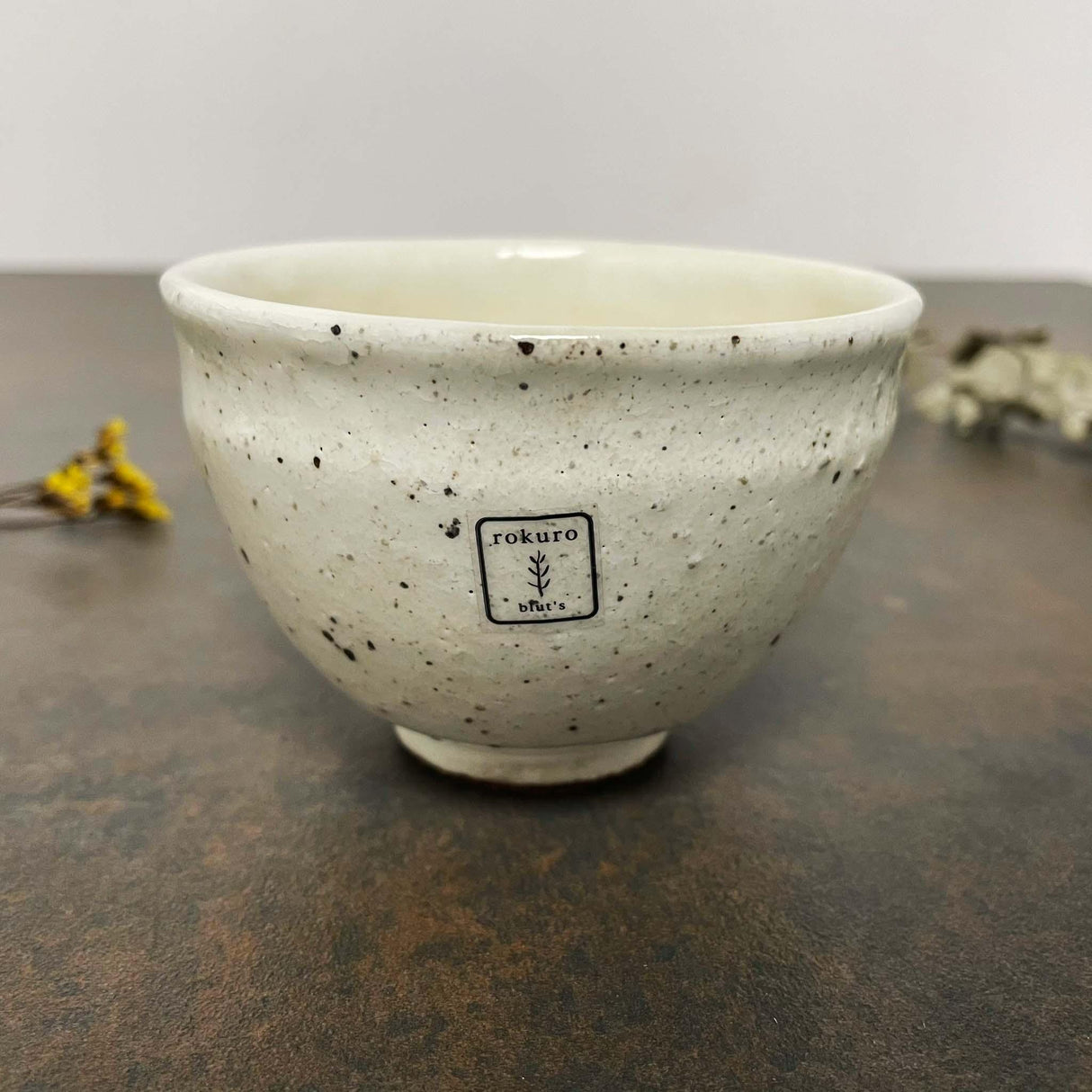 日本製 六魯 粉引陶瓷煎茶杯子 120ml|白色 陶瓷杯 日式茶杯 - 富士通販