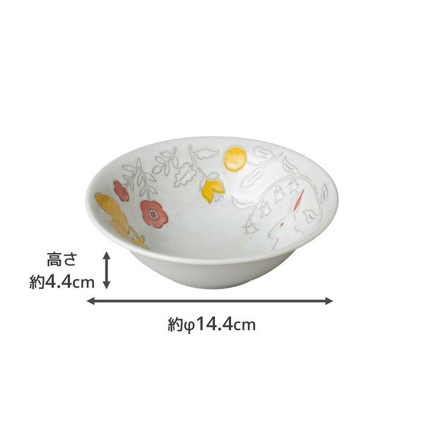 日本製 小倉陶器 花園碗盤禮盒組 | 深盤 義大利麵盤 咖哩盤 水果碗 入厝