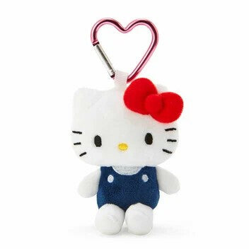 日本 Sanrio 三麗鷗 愛心扣吊飾 | 燒焦kitty 鑰匙圈 包包吊飾 庫洛米 大眼蛙 人魚漢頓
