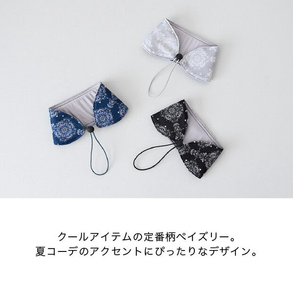 日本 男女適用抗菌涼感頸套束帶款 附保冷劑|涼感巾 防曬圍脖 脖子防曬