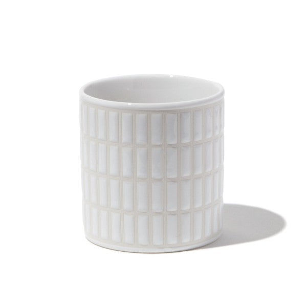 日本製 美濃燒 WPCUP 獨特磁磚紋理設計茶杯200ml|霧感馬卡龍色 陶瓷茶杯 可愛杯子