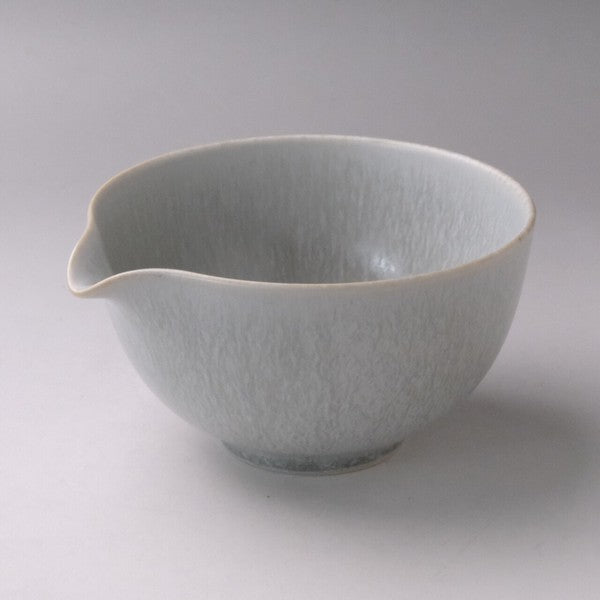日本製 灰結晶釉注口抹茶碗|日常茶道碗 居家抹茶杯 質感陶器