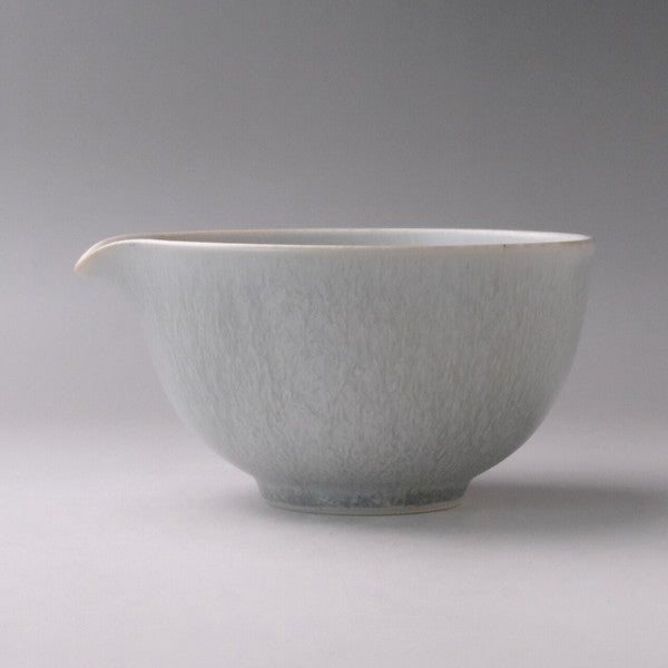日本製 灰結晶釉注口抹茶碗|日常茶道碗 居家抹茶杯 質感陶器
