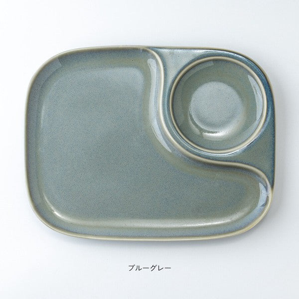 日本製 NEST 早餐分隔盤|日系質感餐盤 輕食盤 居家餐桌 分格盤