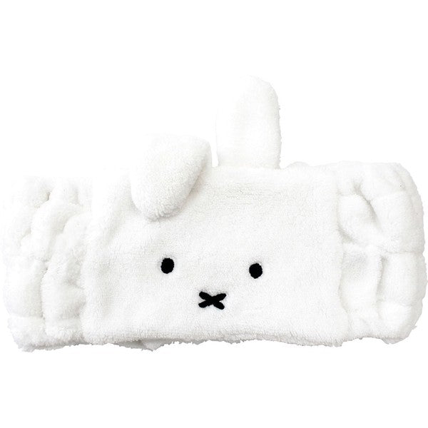 Miffy米飛兔臉型角色髮箍 23.5cm|可愛日常居家洗臉髮箍 美妝造型髮箍 卡通角色周邊