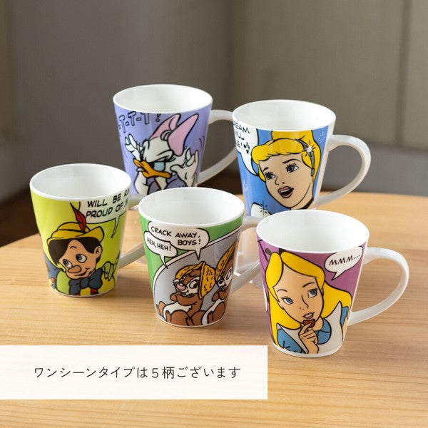 日本製【Disney】320ml 迪士尼卡通馬克杯 | 咖啡杯 早午餐杯 兒童餐具