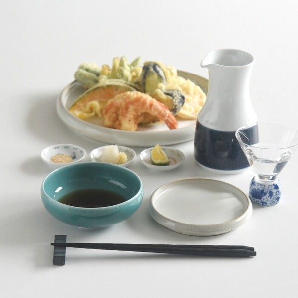 日本製 波佐見燒 和山 霧面質感餐盤|12cm 點心盤 水果盤 麵包盤 早餐盤