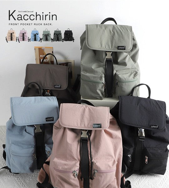 日本 LIZDAYS 多功能尼龍後背包|430g超輕量 A4可放 防潑水 媽媽包 旅行背包