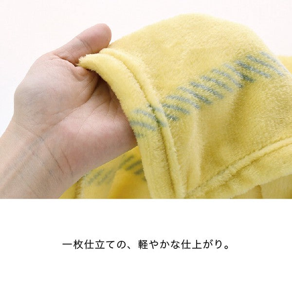 日本 FERMO 北歐風格紋法蘭絨毯 100×140cm|居家毯 沙發毯 午睡毯 保暖毯
