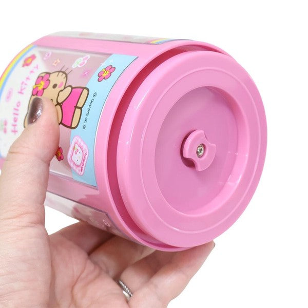 日本 三麗鷗 Hello Kitty 四格可拆卸旋轉筆筒|360度旋轉 造型筆筒