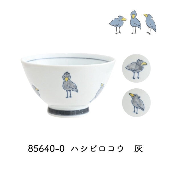 日本製 corottori 小鳥圖案飯碗|日常質感陶瓷飯碗 茶碗 居家餐具 可微波 洗碗機適用