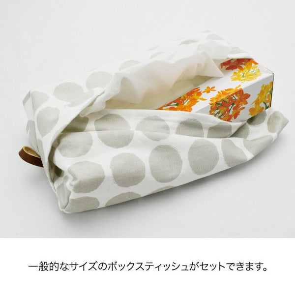 日本 GENDAI COCO 棉質日式質感掛式面紙套|抗菌消臭 車用面紙套 衛生紙套 衛生紙盒套