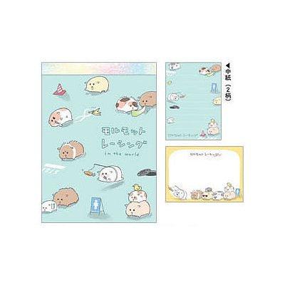 日本製天竺鼠便條紙-90張|開學文具便條本 - 富士通販