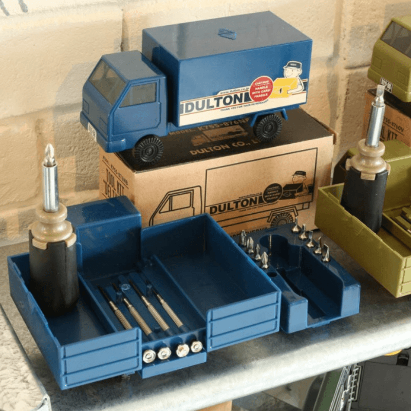 日本DULTON|兼具工具、擺飾、玩具功能卡車造型工具組 - 富士通販