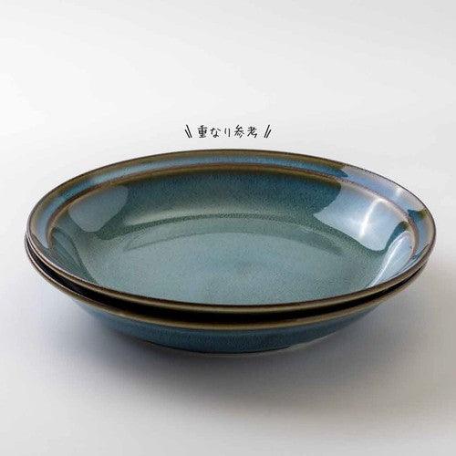 日本製 fontaine 陶瓷餐盤|深盤 菜盤 水果盤 - 富士通販