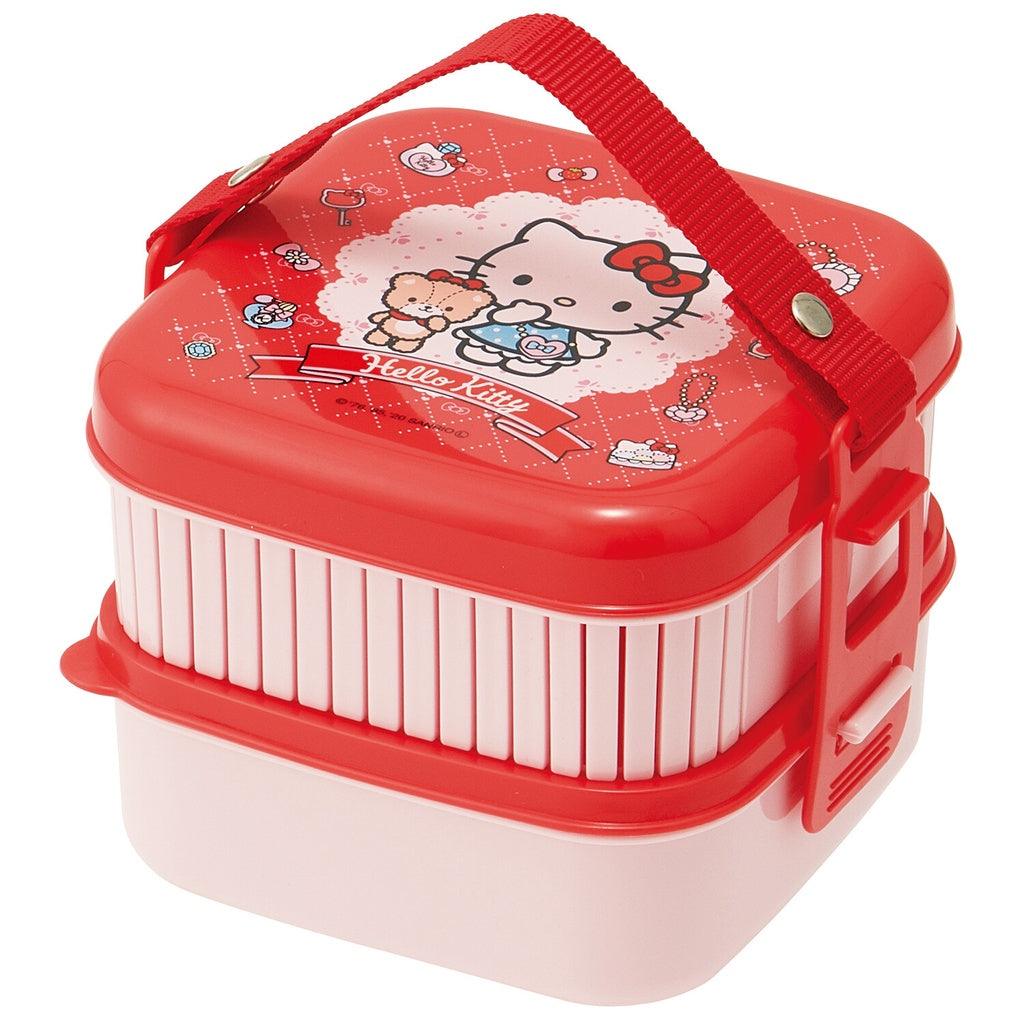 Hello Kitty 雙層便當盒|上學必備 - 富士通販