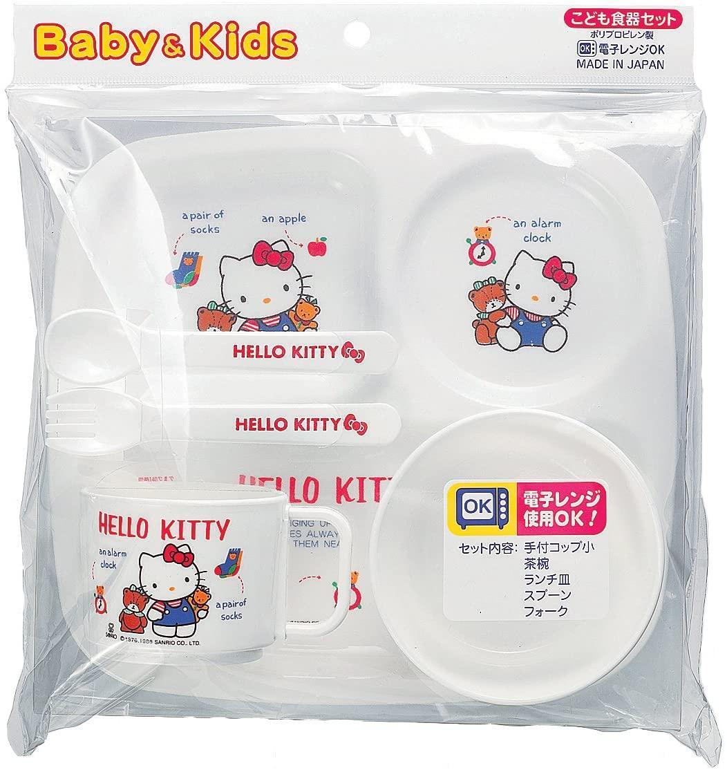 日本 耐熱微波兒童防摔餐具組-湯瑪士小火車|Hello Kitty-日本製 - 富士通販