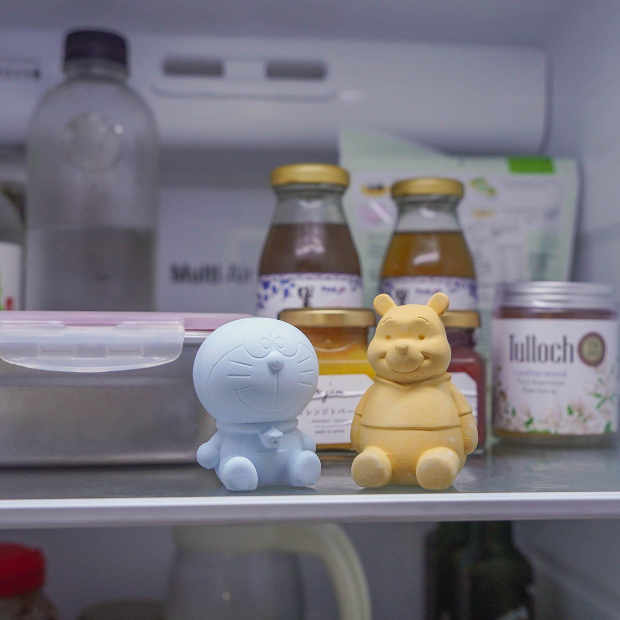 除溼珪藻土塊|Hello Kitty、小熊維尼、哆啦A夢造型 - 富士通販