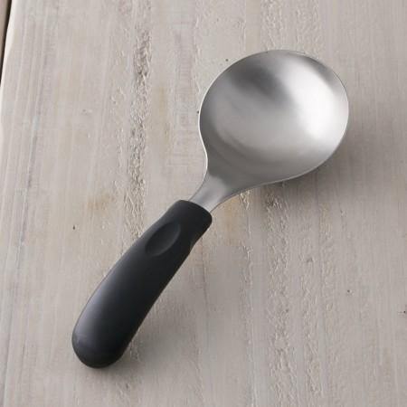 日本KAI貝印不鏽鋼短柄湯勺湯匙|多功能耐用餐具廚具 - 富士通販