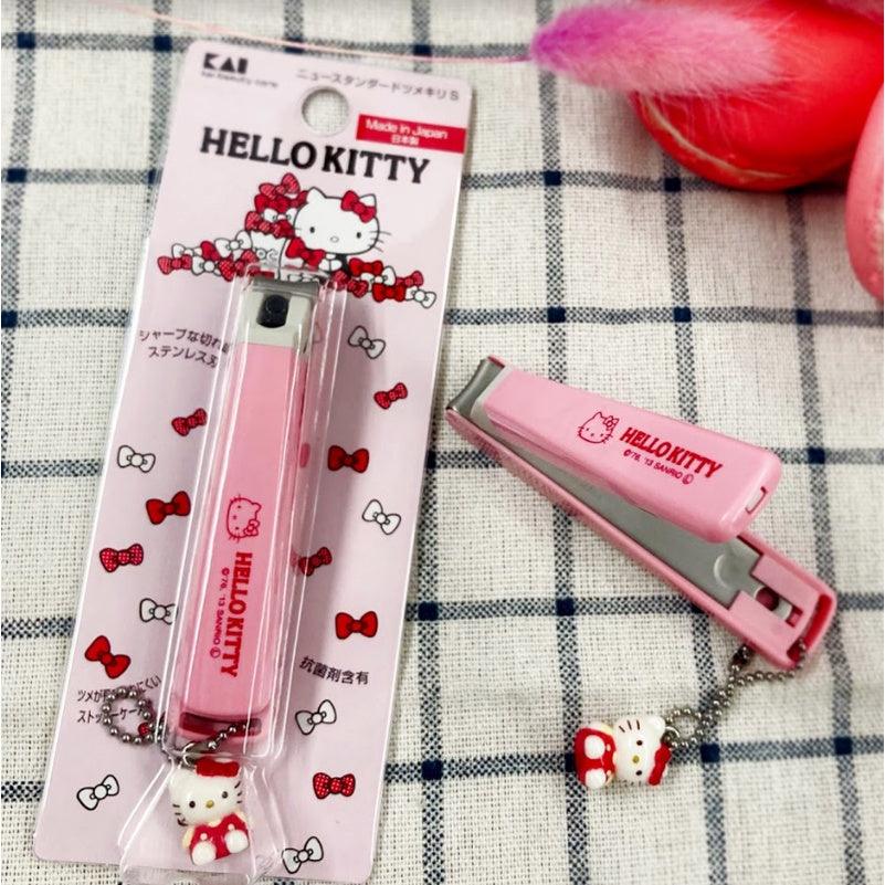日本KAI 貝印| Hello Kitty粉色吊飾款指甲剪 - 富士通販