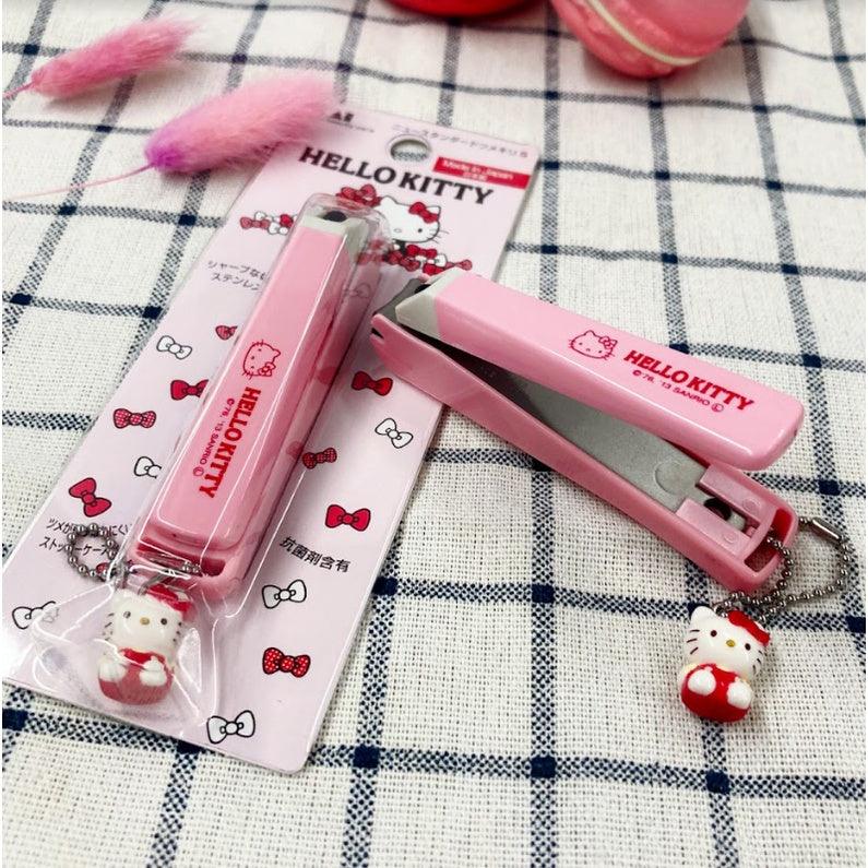 日本KAI 貝印| Hello Kitty粉色吊飾款指甲剪 - 富士通販