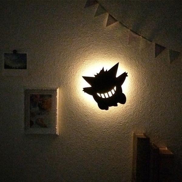日本製 LED 感應小夜燈|耿鬼 伊布 - 富士通販