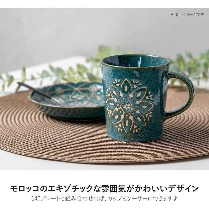 日本製 美濃燒 Minoru 摩洛哥馬克杯|260ml - 富士通販