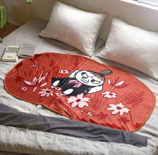 日本涼墊|MOOMIN 嚕嚕米 小不點 美寶 阿金 涼毯 涼被 冰涼墊 凉感被 凉感毯子 毯子 涼感 可收納 - 富士通販