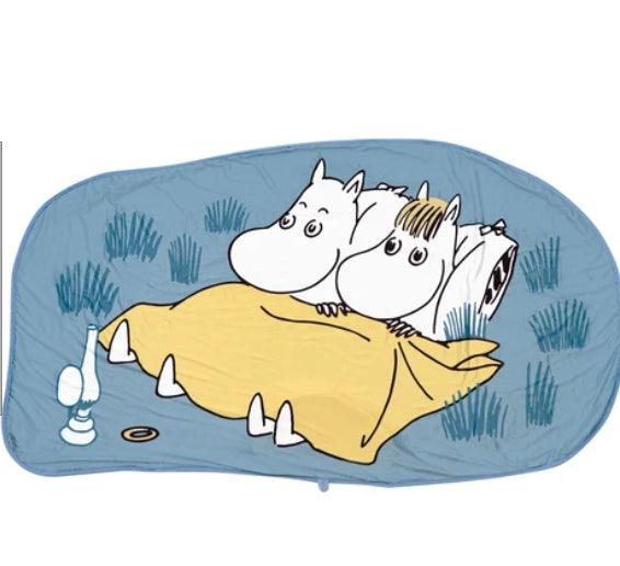 日本涼墊|MOOMIN 嚕嚕米 小不點 美寶 阿金 涼毯 涼被 冰涼墊 凉感被 凉感毯子 毯子 涼感 可收納 - 富士通販