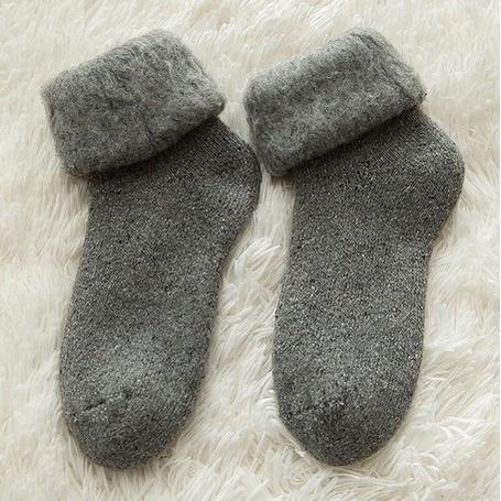 冬季保暖 | 6色厚棉襪,加厚款保暖襪,親膚舒適 - 富士通販
