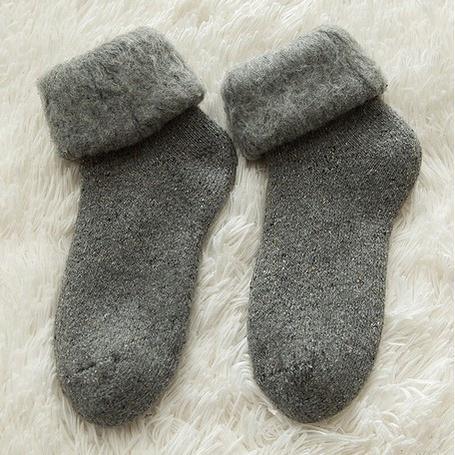 冬季保暖 | 6色厚棉襪,加厚款保暖襪,親膚舒適 - 富士通販