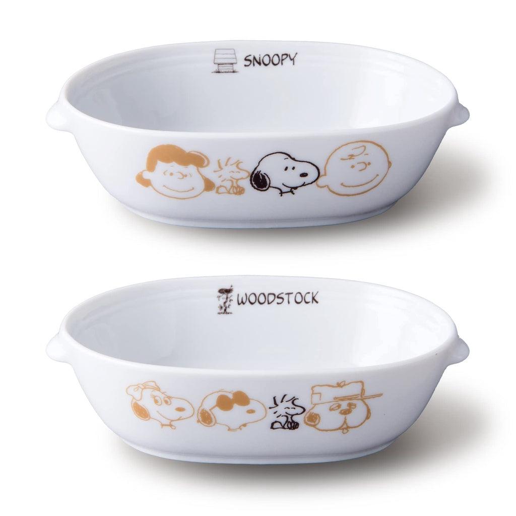 日本製 PEANUTS Snoopy 史奴比焗烤盤|2入一組 - 富士通販