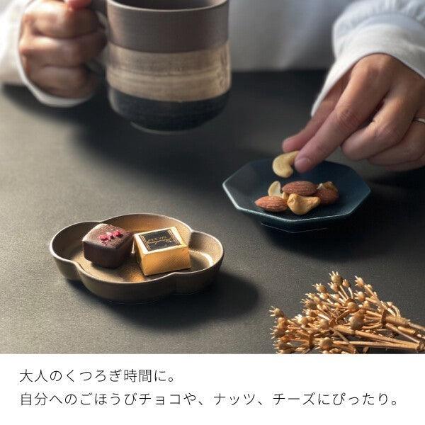 日本製 美濃燒 可愛造型 陶瓷小盤子|小菜碟 醬料碟 飾品盤 甜點盤 - 富士通販