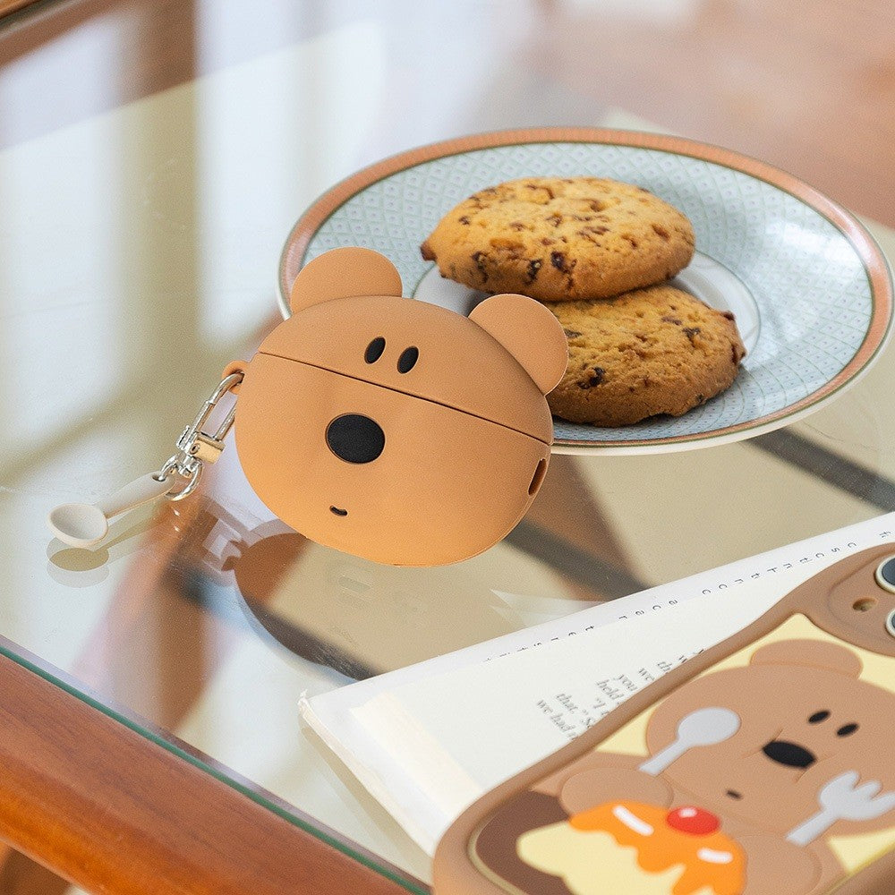 韓國 Romane Brunch Brother AirPods Pro2矽膠耳機保護套│ 早午餐兄弟