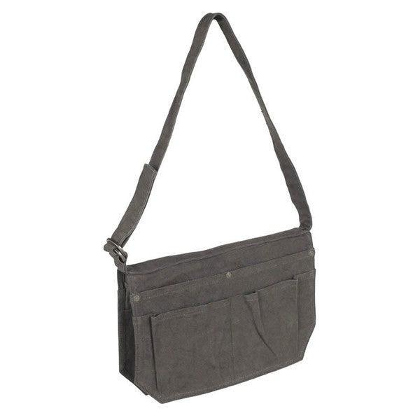 日本 DULTON 2WAY 半身上蠟帆布 工作腰帶 單肩包|工具腰包 工作腰帶 腰帶包 工具包