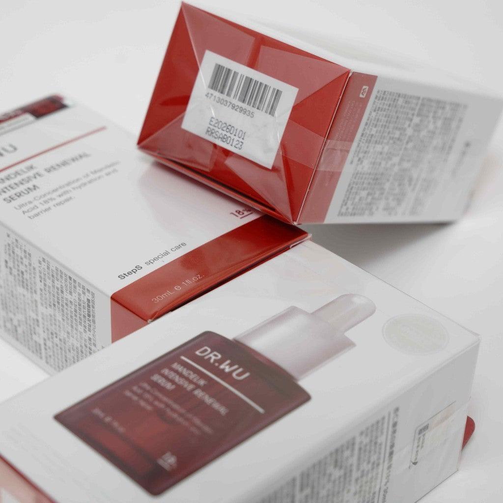 醫美 DR.WU 小紅瓶 杏仁酸亮白煥膚精華 18% 30ml|中/油性肌適用 毛孔粗大 保濕 美白