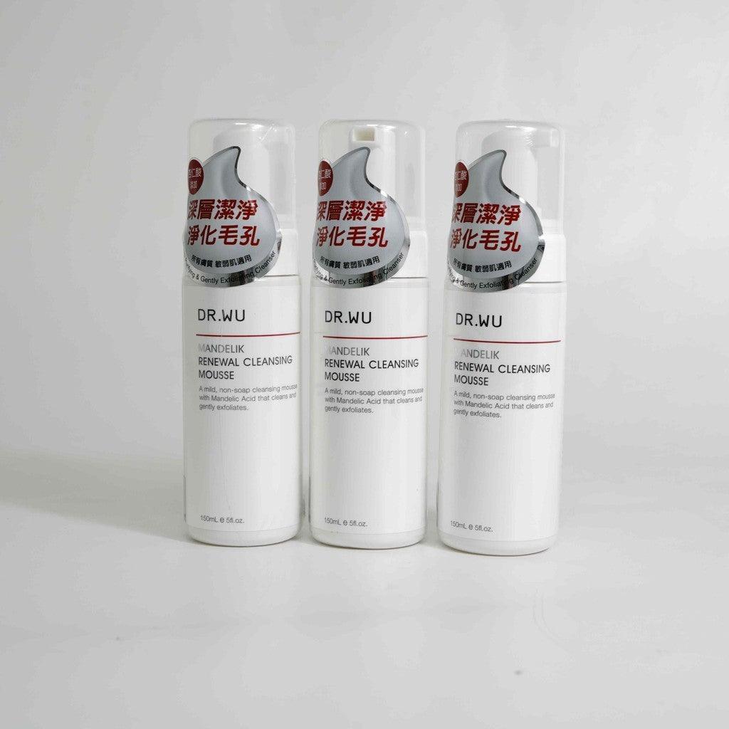 醫美 DR.WU 杏仁酸煥膚潔顏慕斯 150ml|控油洗面乳 抗痘洗面乳