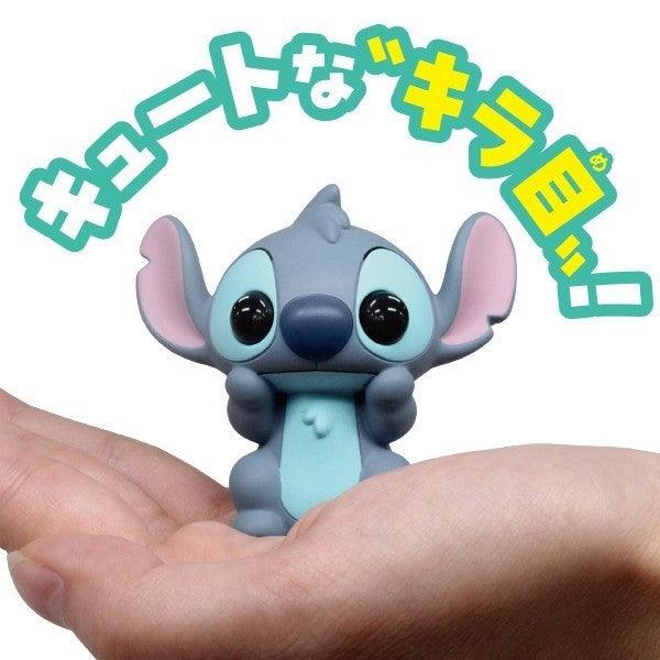 日本 T-arts 迪士尼角色大眼軟膠公仔 扭蛋 史迪奇 奇奇蒂蒂 瑪麗貓