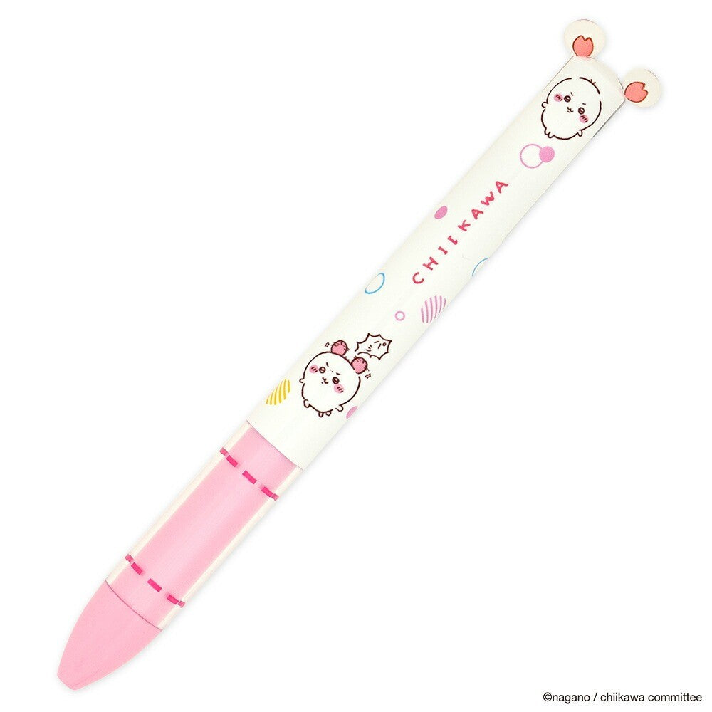 日本製 funbox 吉伊卡哇雙色原子筆0.7mm | 小八 烏薩奇 按壓筆