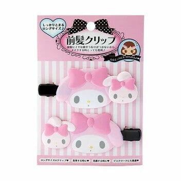日本 三麗鷗 Sanrio 髮夾 一組2入 | 瀏海夾 少女髮夾 造型髮夾 髮飾 酷洛米 kitty