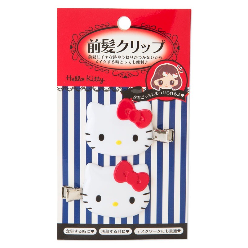 日本 三麗鷗 Sanrio 髮夾 一組2入 | 瀏海夾 少女髮夾 造型髮夾 髮飾 酷洛米 kitty