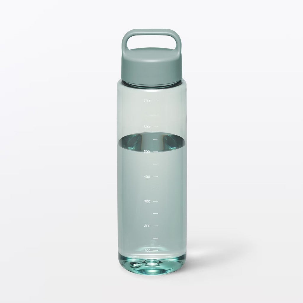 日本 MUJI 無印良品 手提刻度水壺 四色|手提水壺 直飲水壺 透明水壺 運動水壺