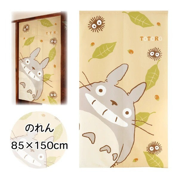 日本 龍貓門簾 85X150cm TOTORO|臥室門簾 客廳門簾 廚房門簾