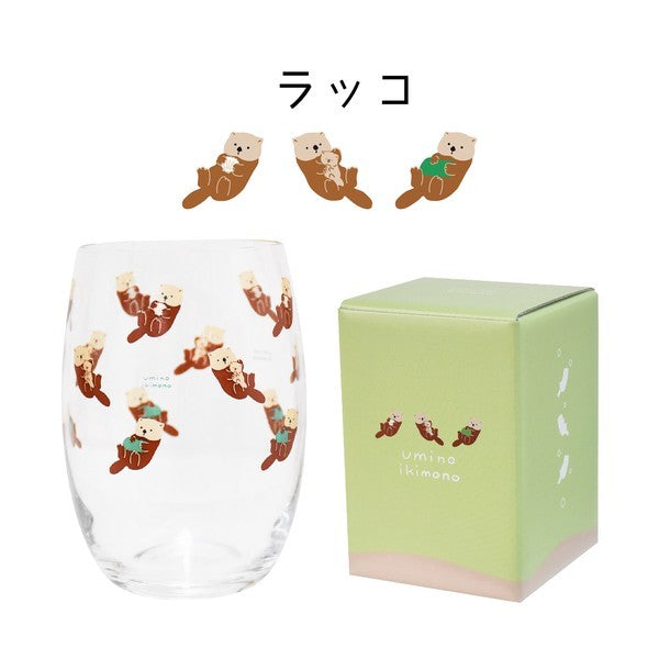 日本 海洋水族館系列 海洋生物玻璃杯|居家日常水杯 冷飲杯 果汁杯