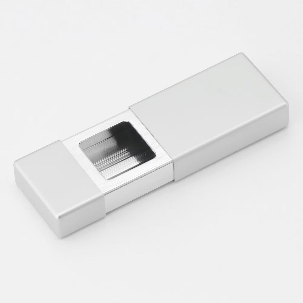 日本代購 MUJI 無印良品 鋁製攜帶式菸灰缸 | 簡約菸灰缸 滑蓋式 煙灰盒 菸灰缸 隨身煙灰盒