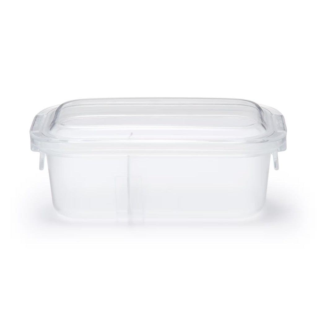 日本製 MUJI 無印良品 限定 分隔便當盒 透明黑 透明 500ml 670ml 微波便當盒 分隔便當盒