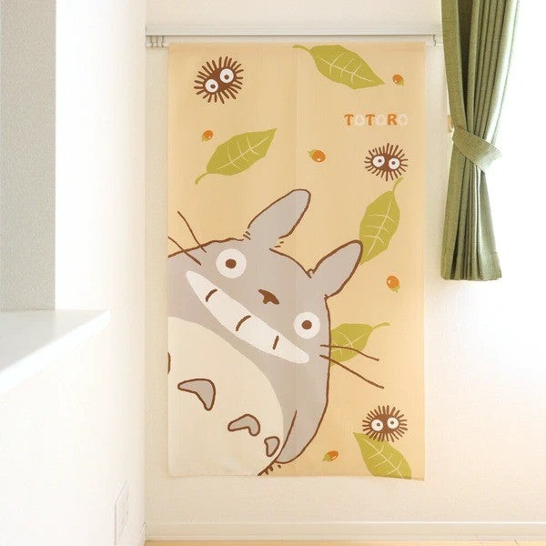 日本 龍貓門簾 85X150cm TOTORO|臥室門簾 客廳門簾 廚房門簾