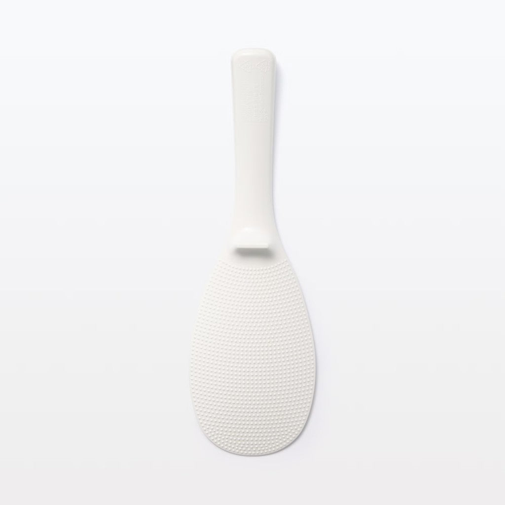 日本製 MUJI 無印良品 不易沾黏飯匙22cm|不接觸桌面設計 不沾飯勺 飯匙 飯勺