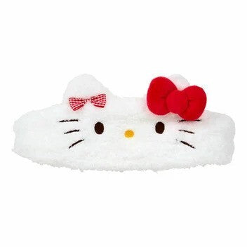 日本正品 三麗鷗 可愛造型髮帶 Hello Kitty 美樂蒂|吸水速乾 一戴固定 洗臉更方便 化妝髮帶