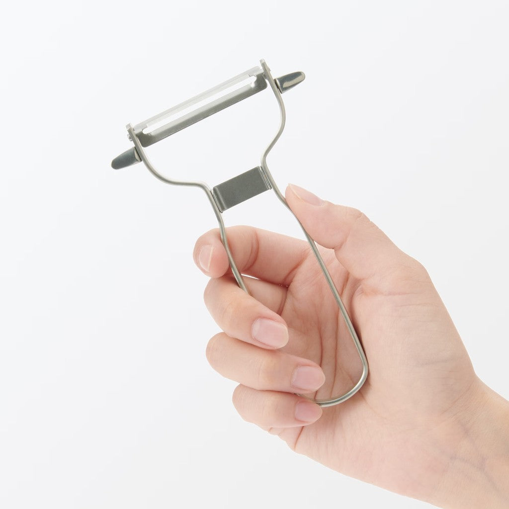 日本 無印良品 MUJI 不銹鋼削皮器 | 削皮神器 削皮刀 削皮器 刨刀 水果削皮刀